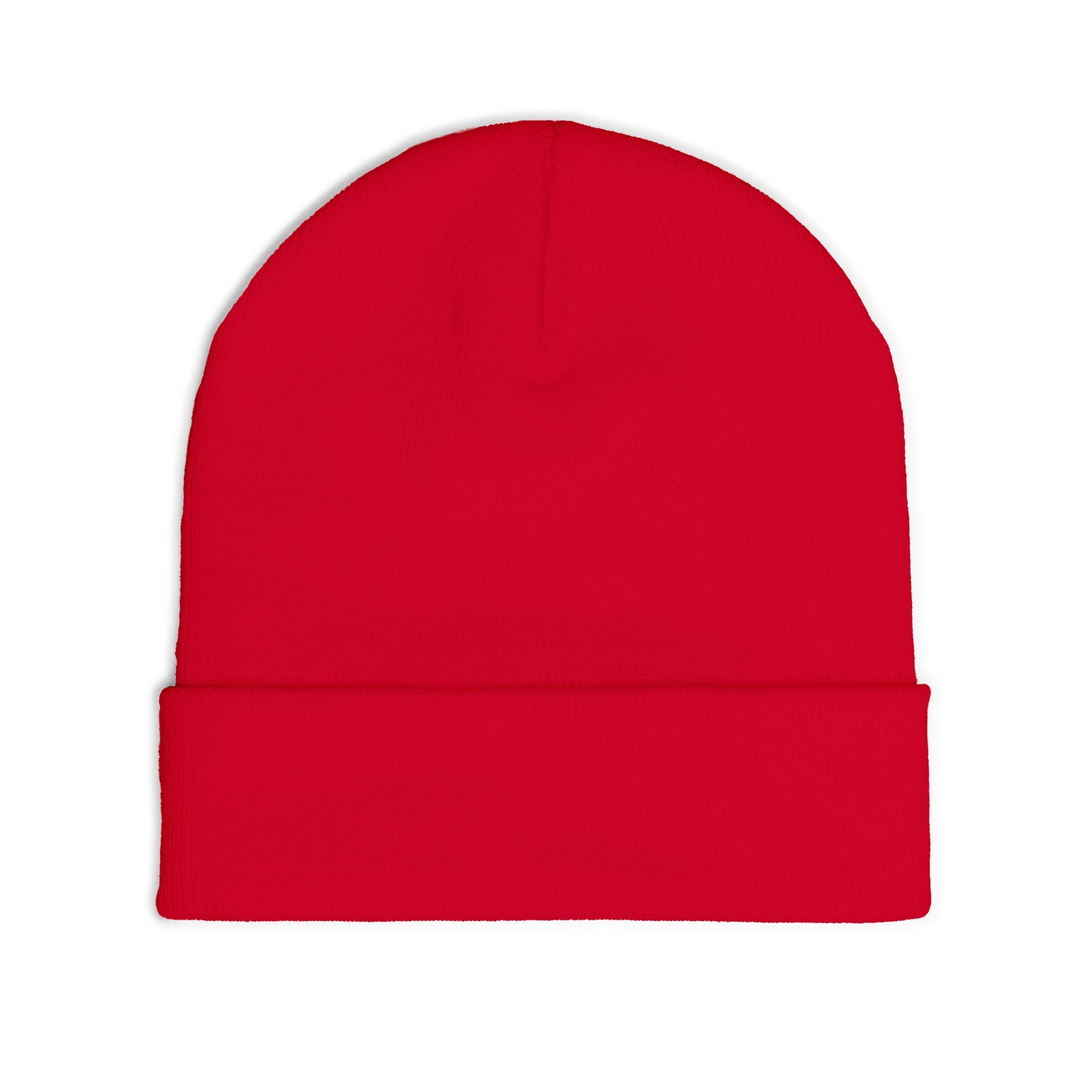 Embroidered PENGU Beanie - 'Penguin Threads' Knit Winter Hat
