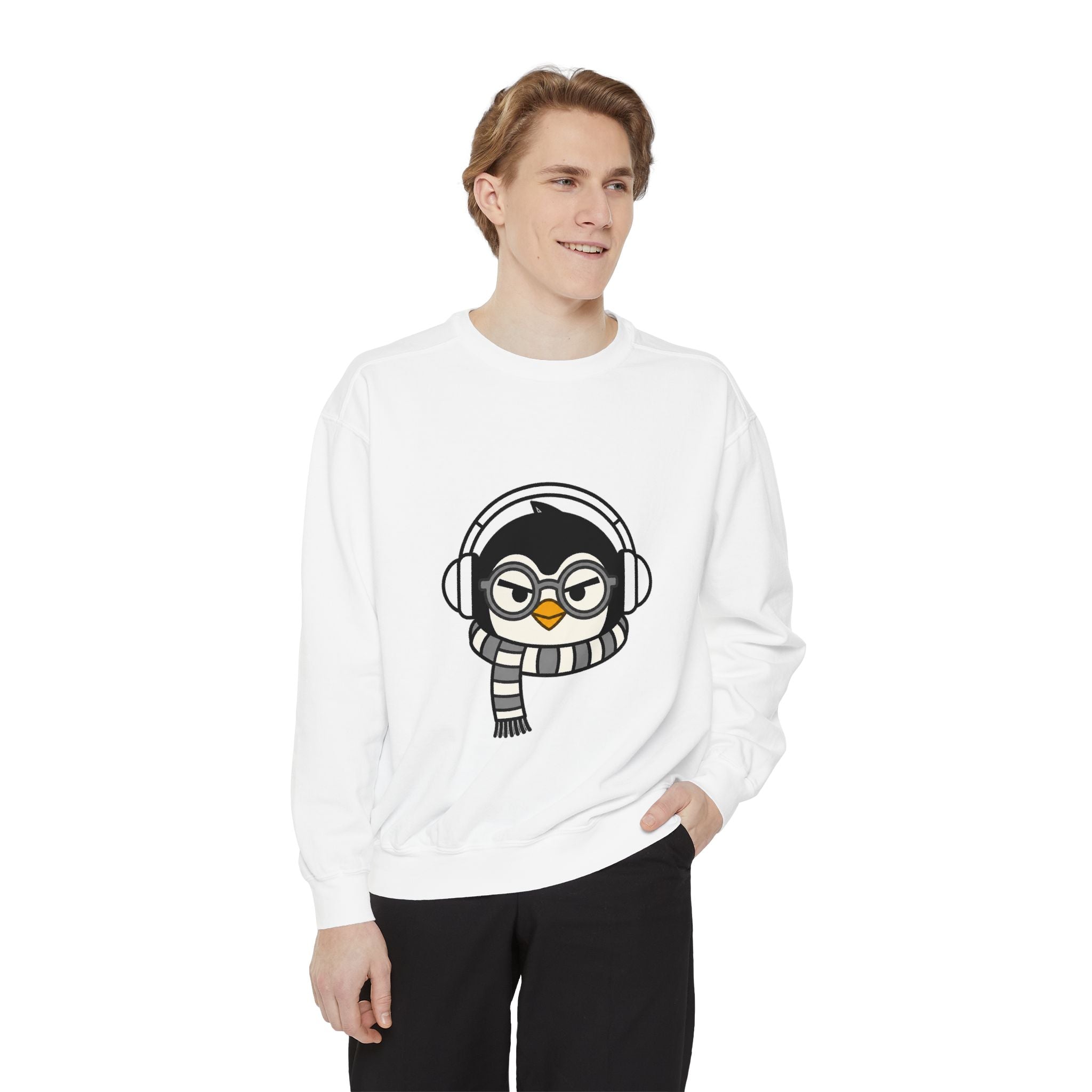 PENGU Garment-Dyed Sweatshirt