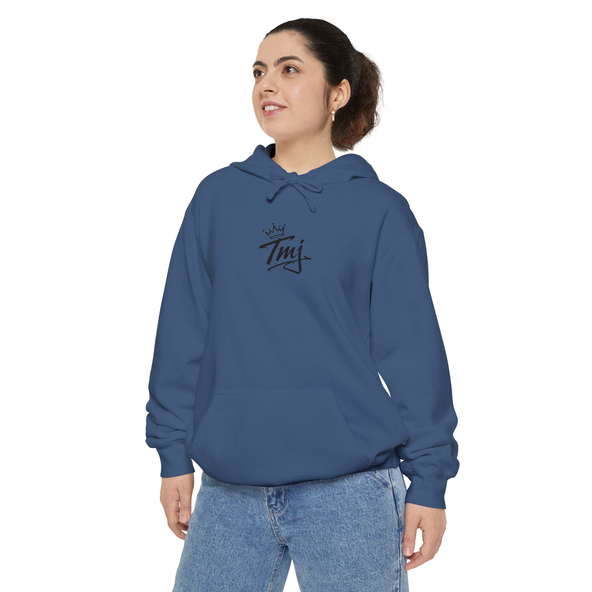 PENGU Penguin Threads Hoodie — Minimal "TMJ" Chest Graphic