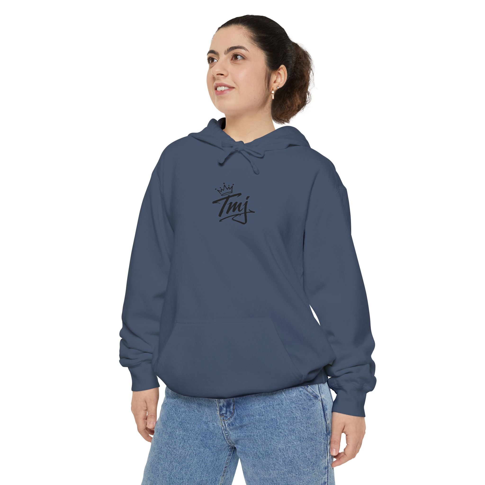 PENGU Penguin Threads Hoodie — Minimal "TMJ" Chest Graphic