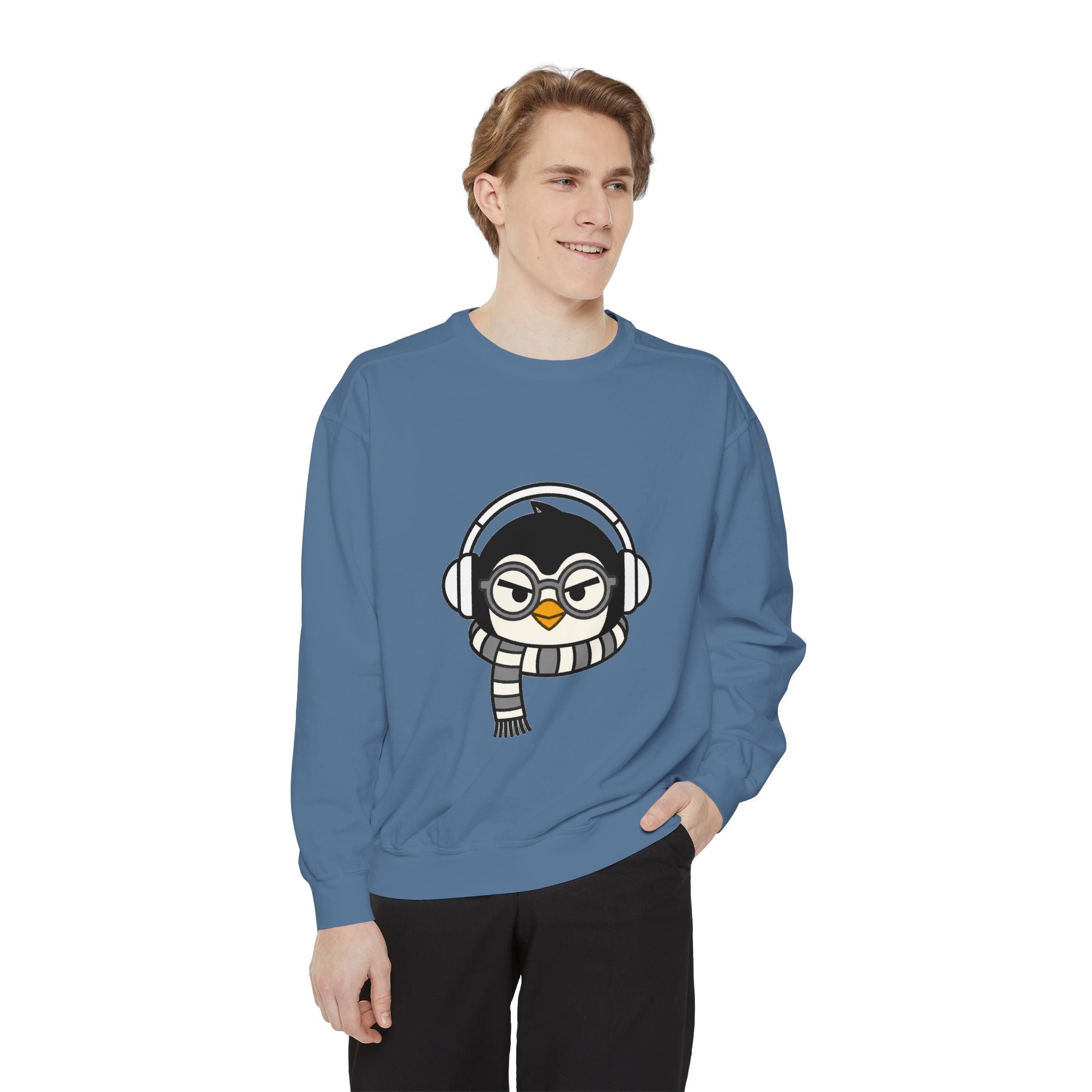 PENGU Garment-Dyed Sweatshirt