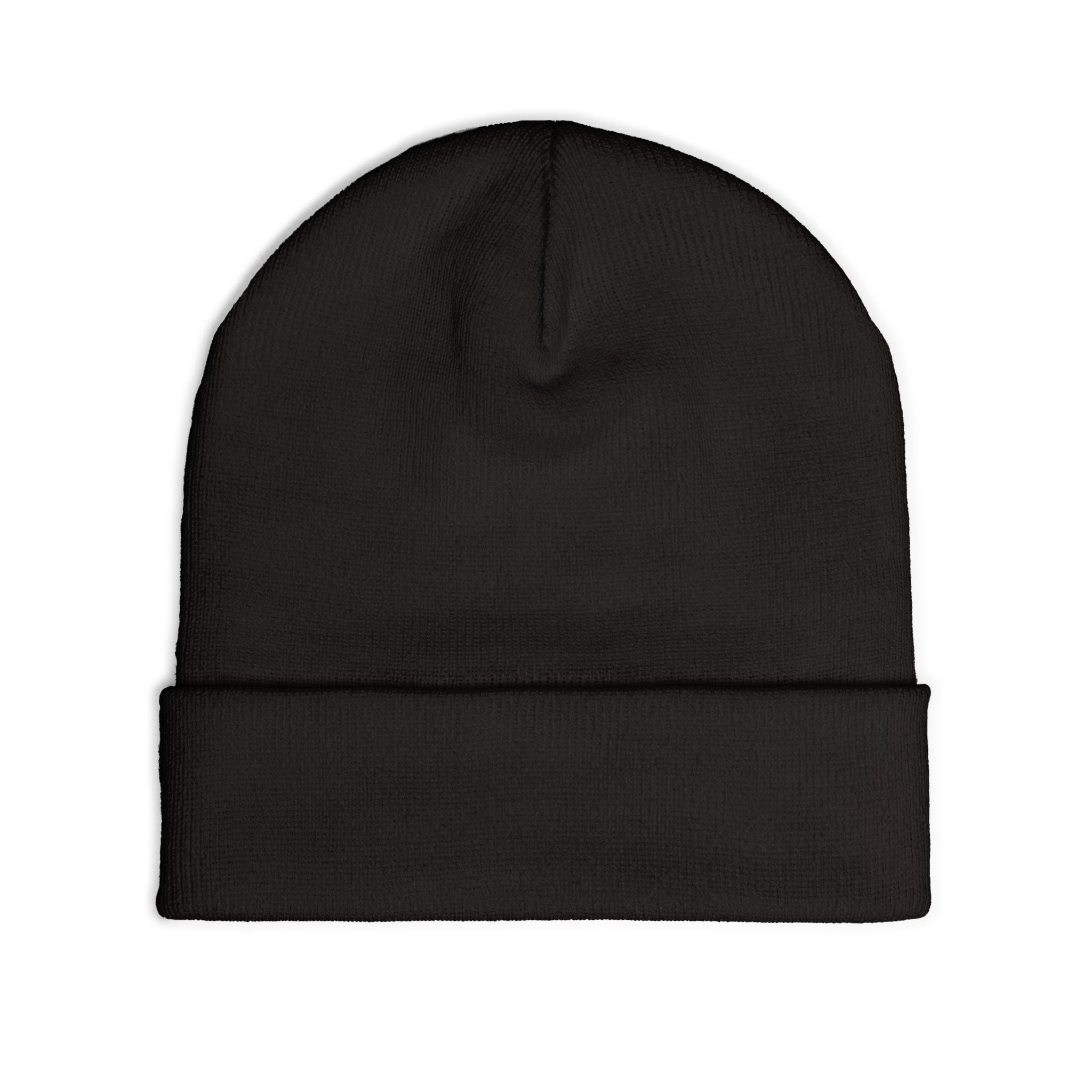 Embroidered PENGU Beanie - 'Penguin Threads' Knit Winter Hat