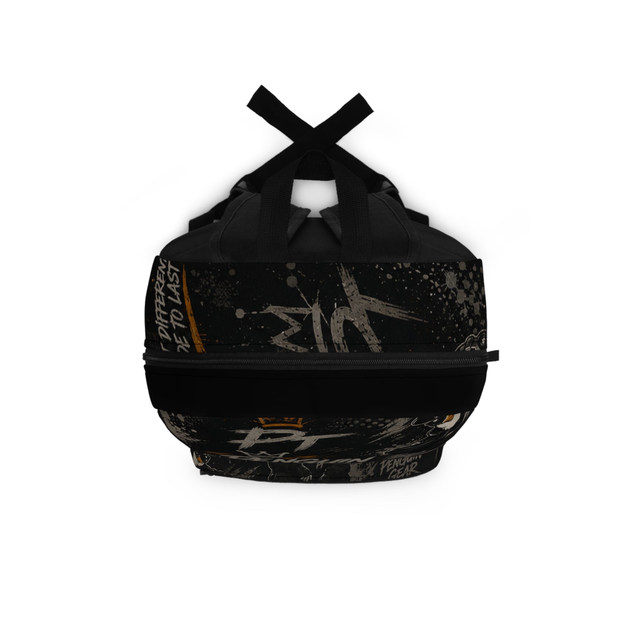 PENGU Backpack Penguin Gear 'PW' Graphic – Streetwear Logo School Bag