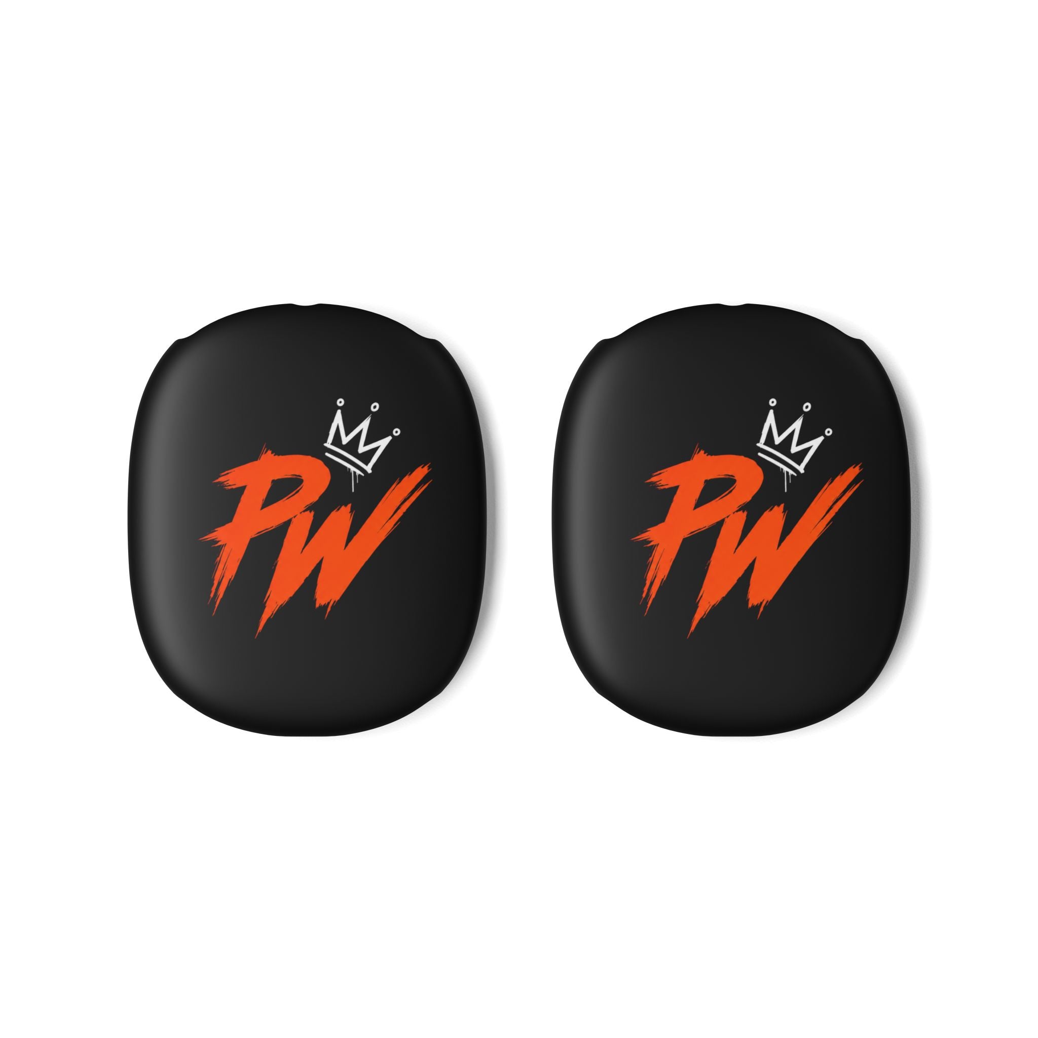 PENGU AirPod Max Case — Black PW Logo Protective Earcup Covers