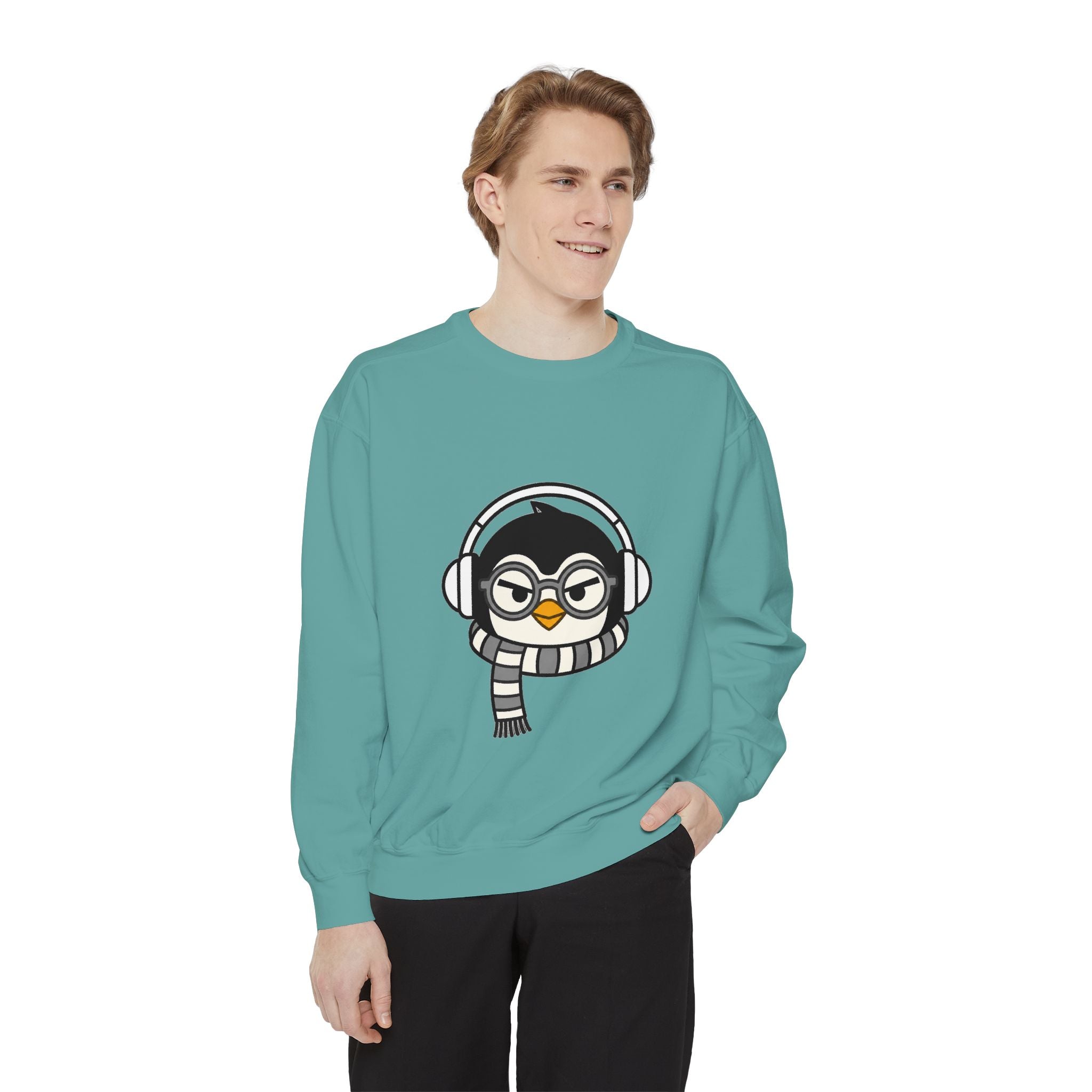 PENGU Garment-Dyed Sweatshirt