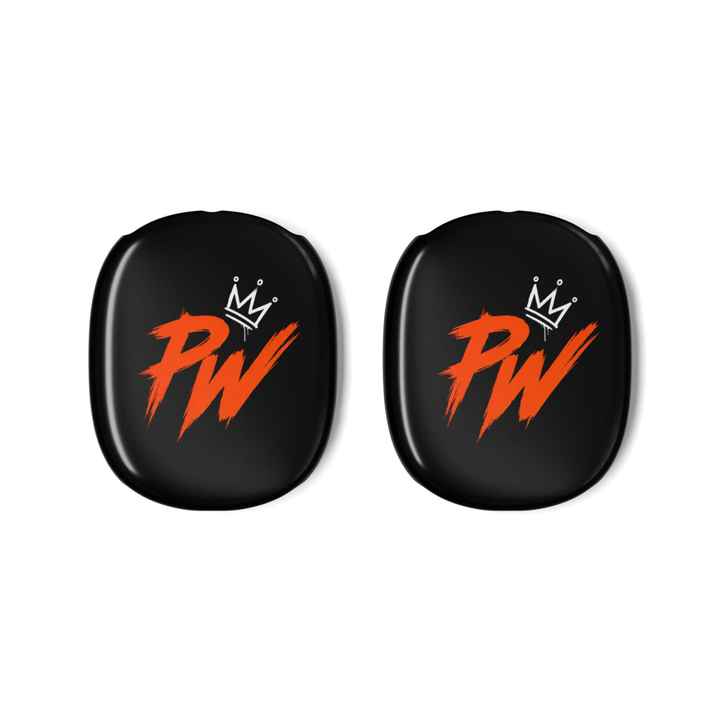 PENGU AirPod Max Case — Black PW Logo Protective Earcup Covers