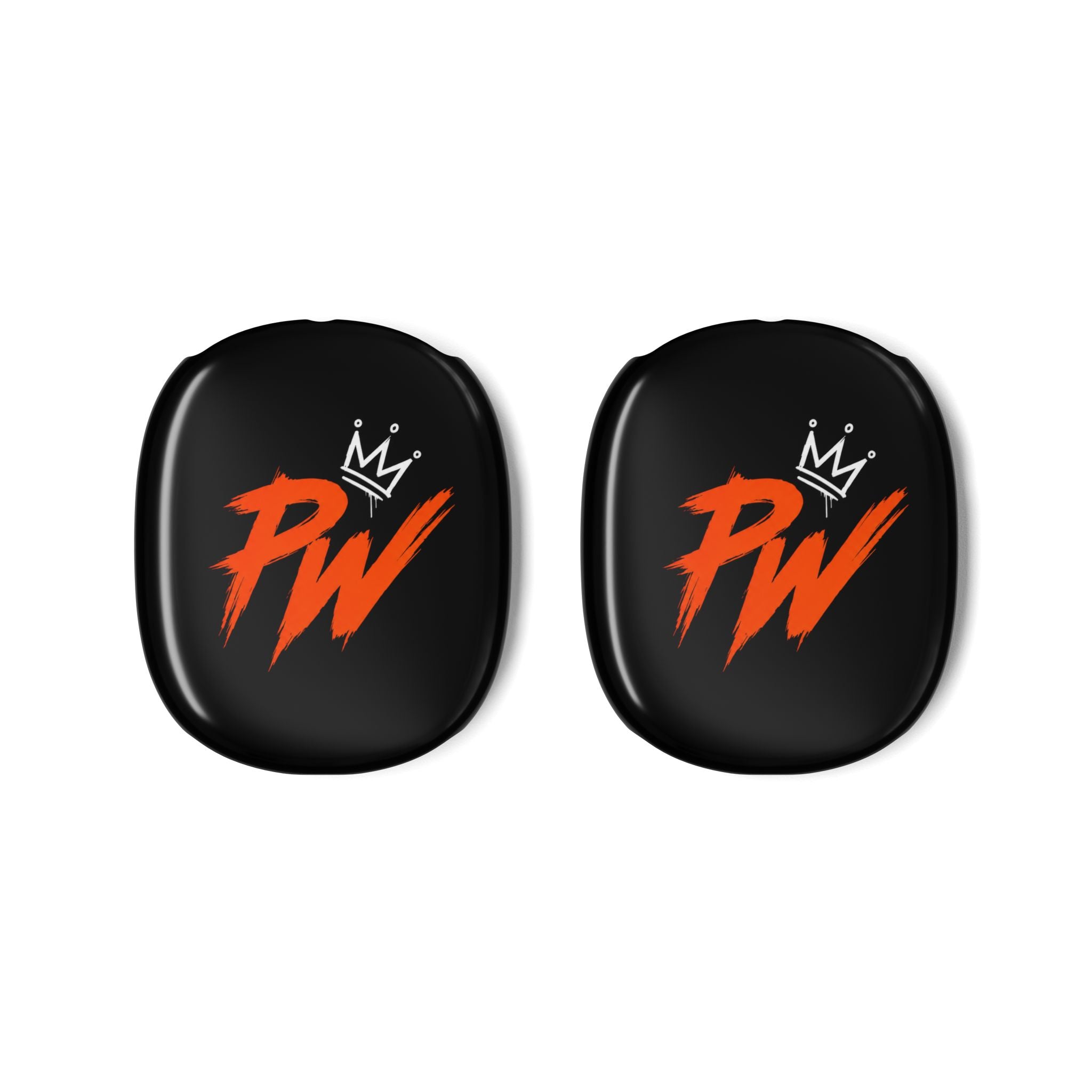 PENGU AirPod Max Case — Black PW Logo Protective Earcup Covers