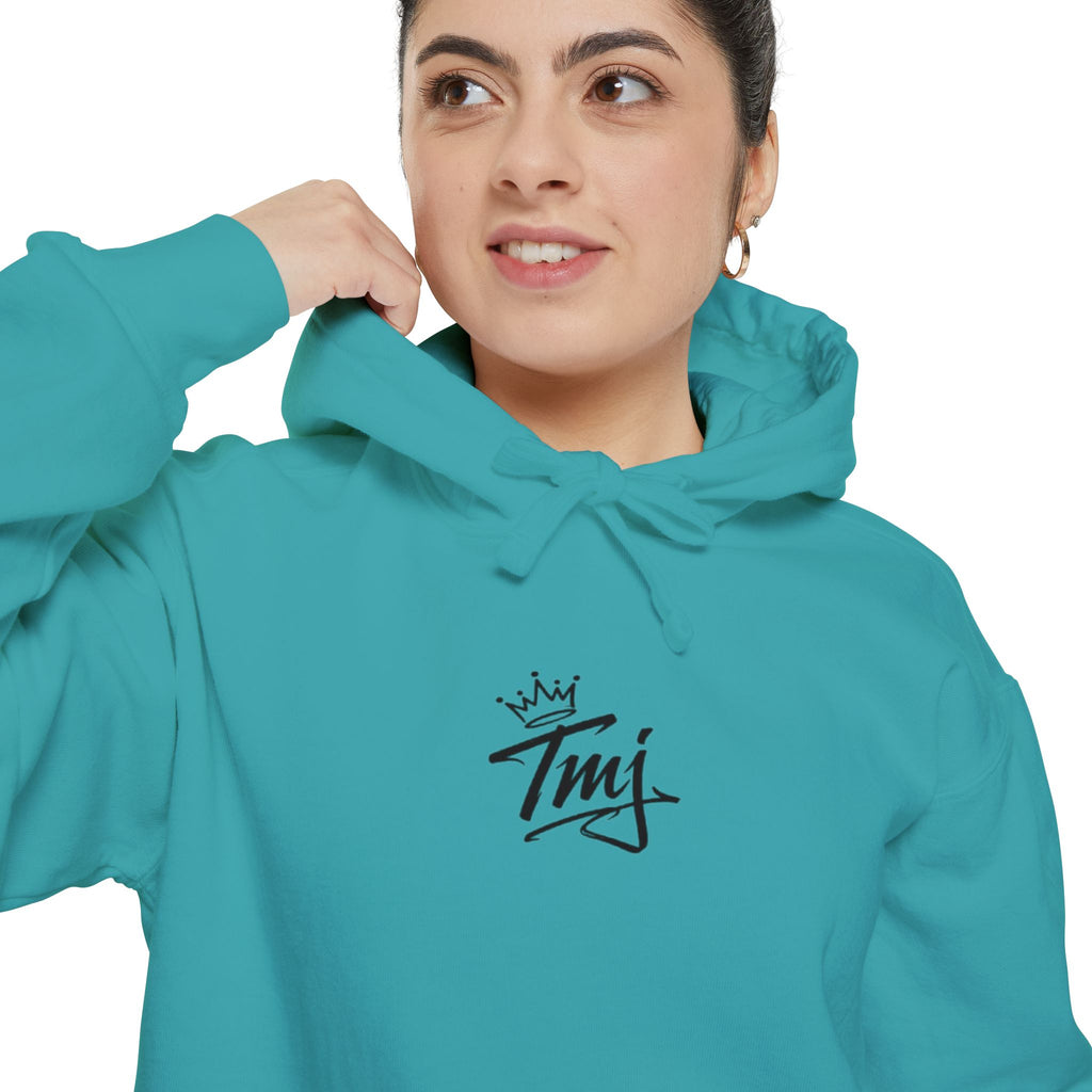 PENGU Penguin Threads Hoodie — Minimal "TMJ" Chest Graphic