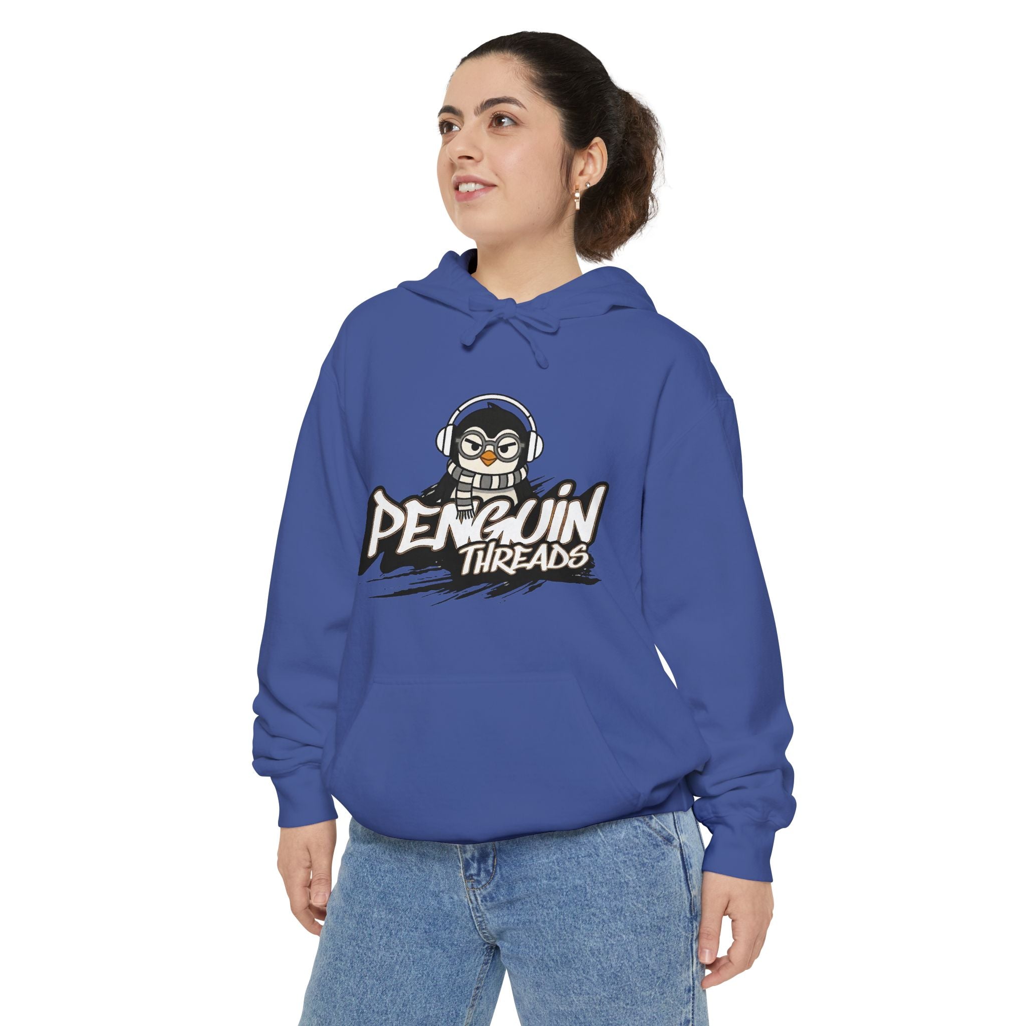 PENGU "Penguin Threads" Hoodie — Retro Pullover