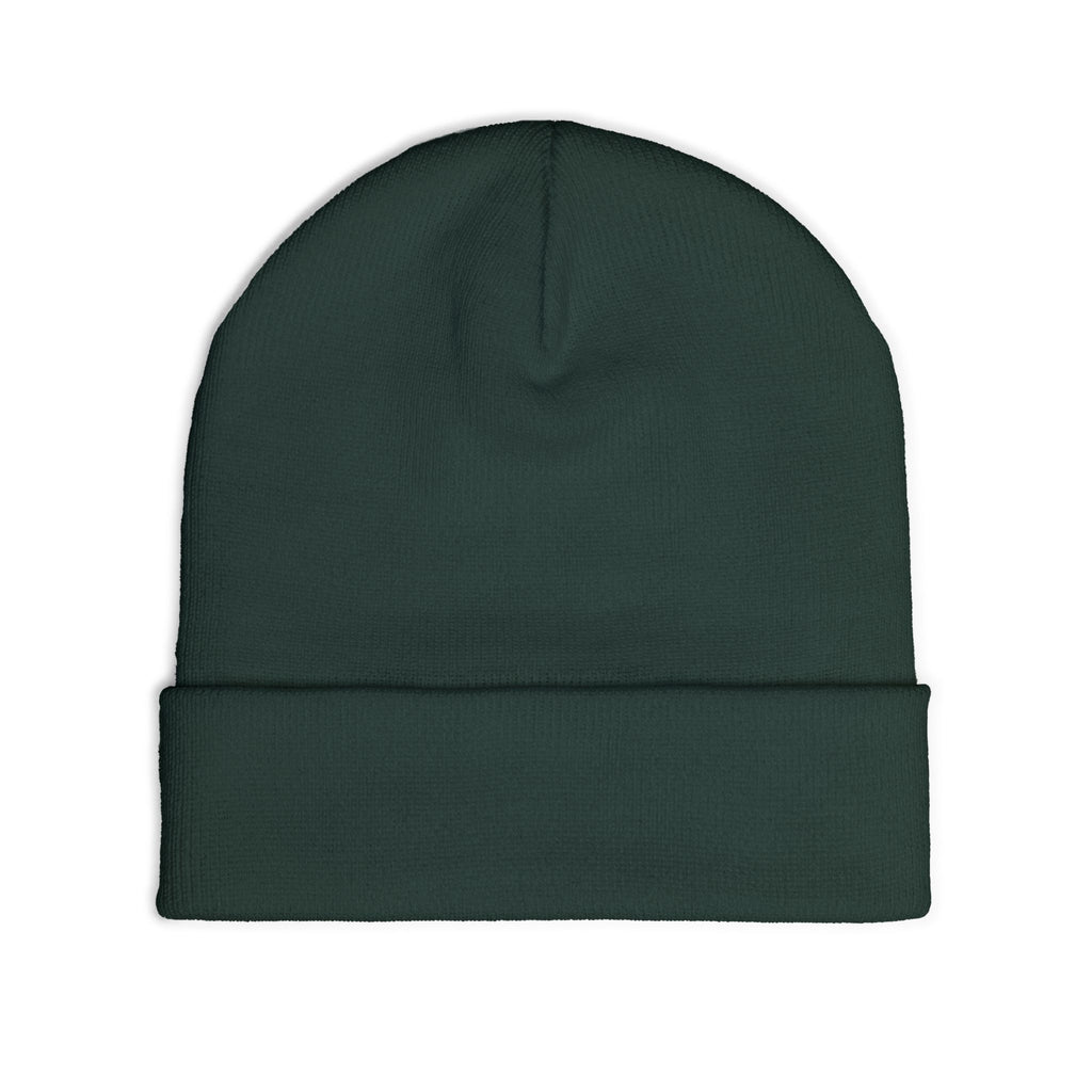 Embroidered PENGU Beanie - 'Penguin Threads' Knit Winter Hat