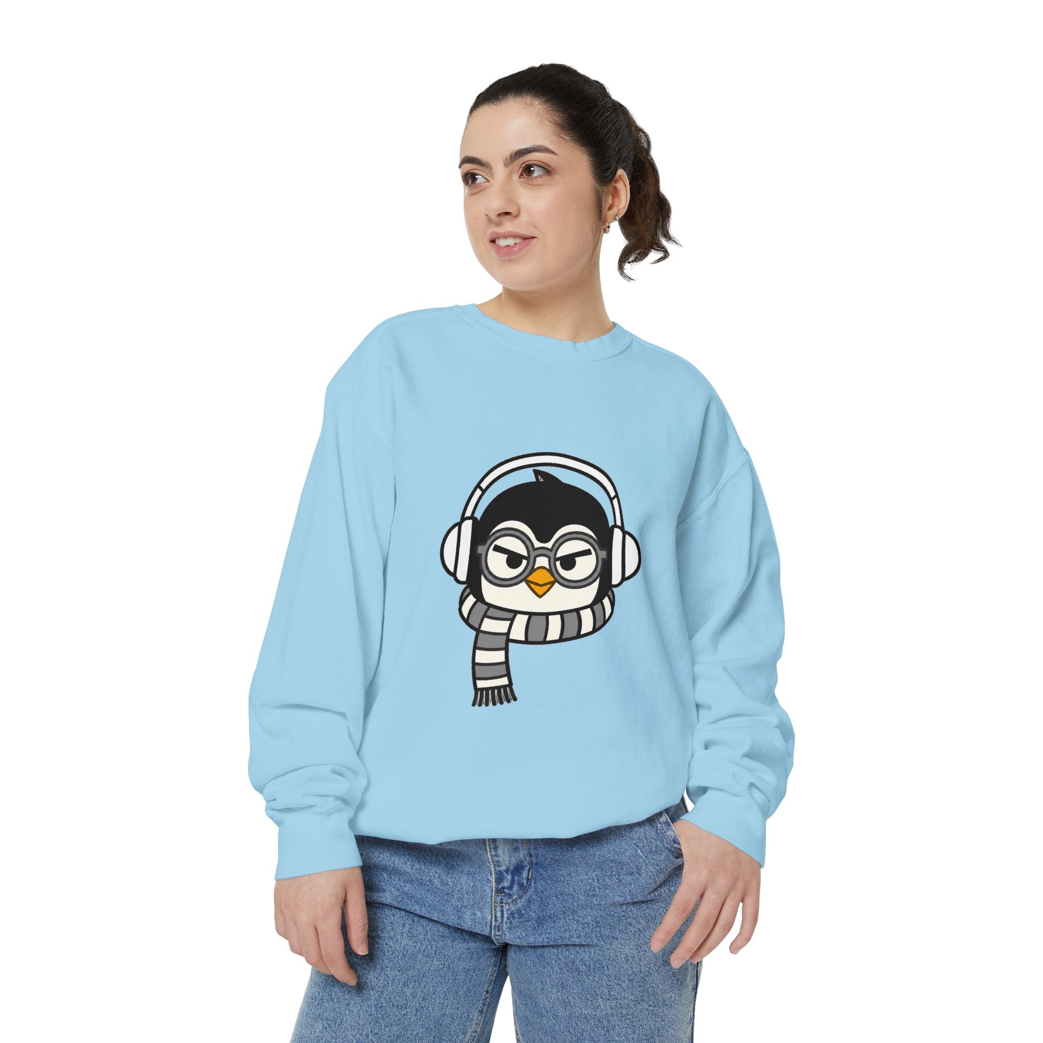 PENGU Garment-Dyed Sweatshirt