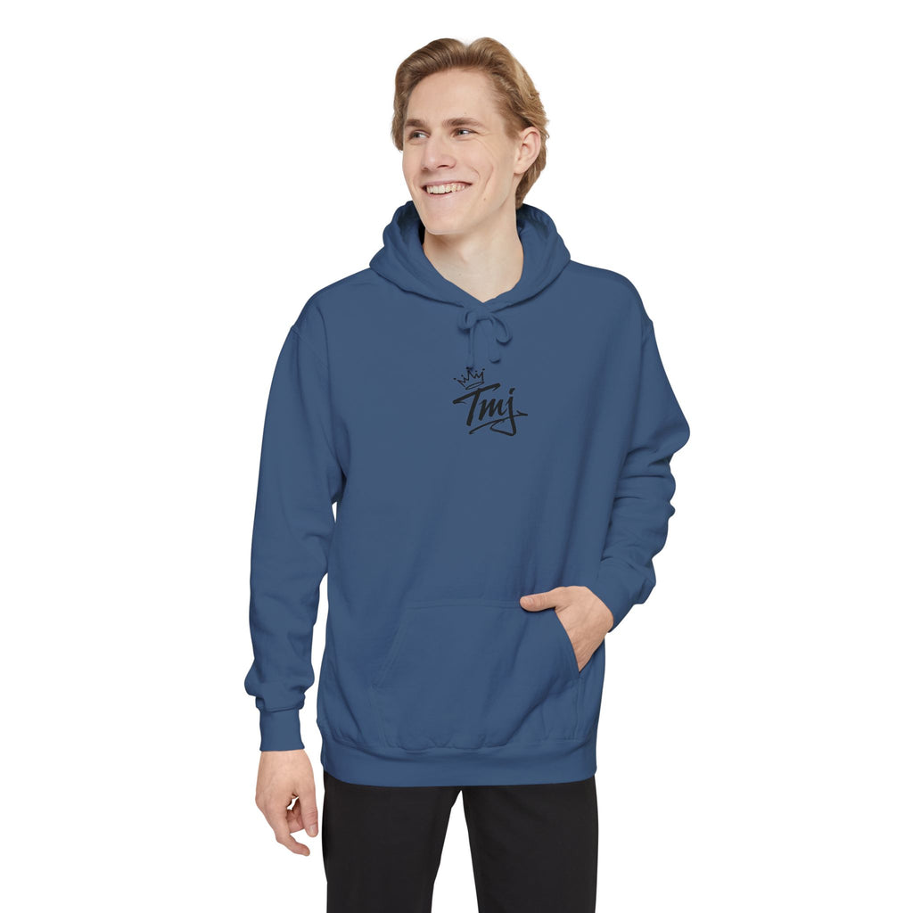 PENGU Penguin Threads Hoodie — Minimal "TMJ" Chest Graphic